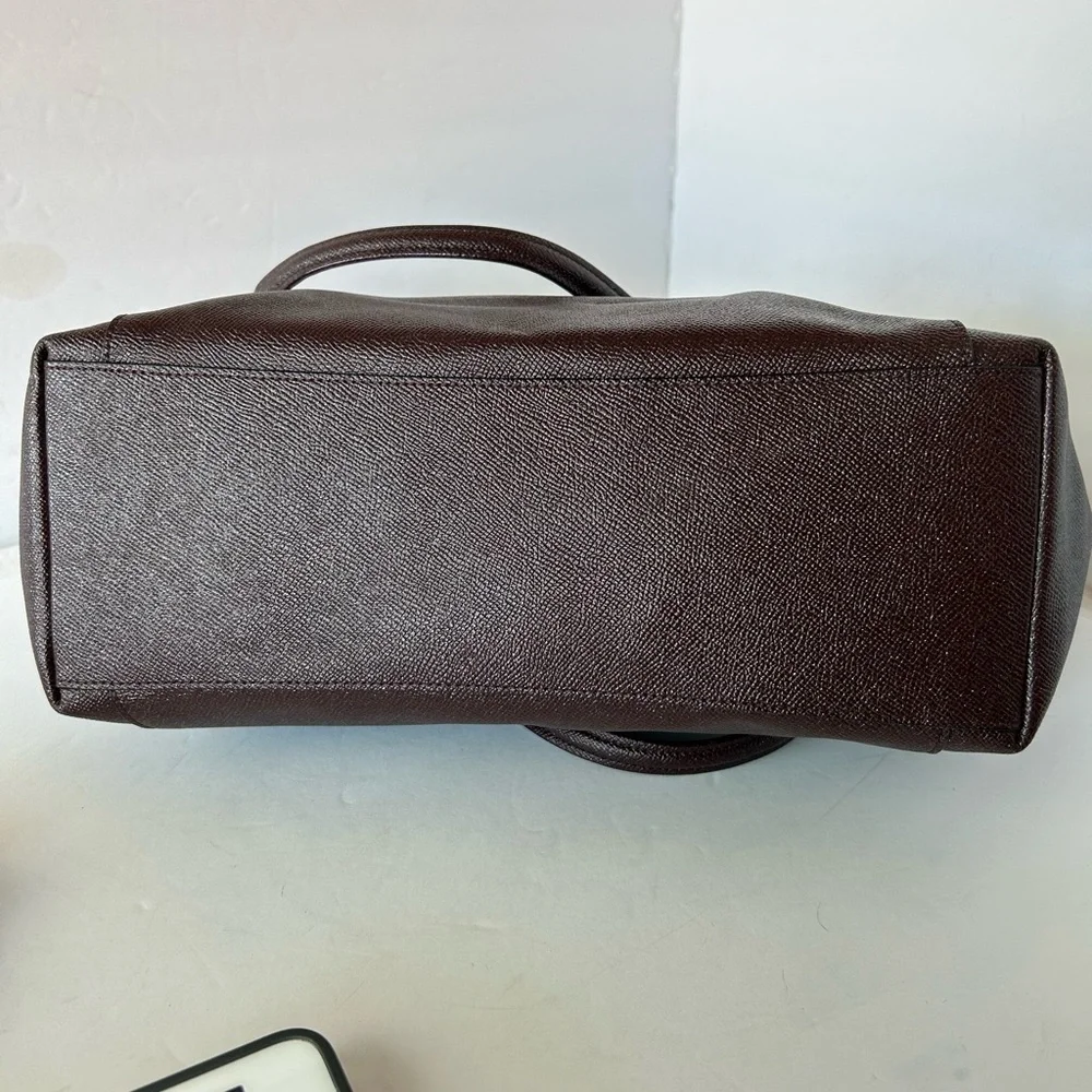 Coach NWOT Ox Blood Leather Ava Tote - Picture 8 of 12